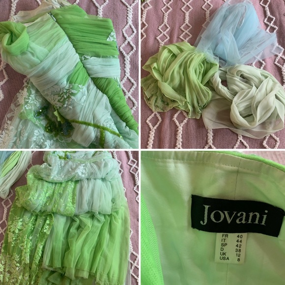 {Jovani} couture lace and tulle gown - Picture 6 of 8